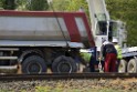 Schwerer VU LKW Zug Bergheim Kenten Koelnerstr P515